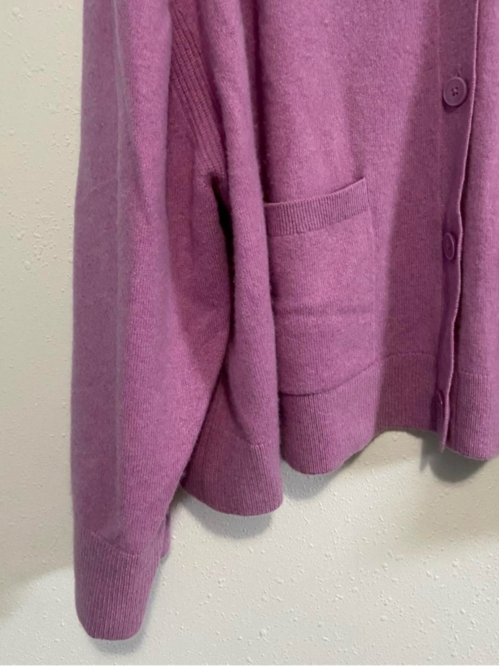 J.Crew Womens 100% Cashmere V Neck Button Up Cardigan Sweater Pockets - Picture 3 of 8